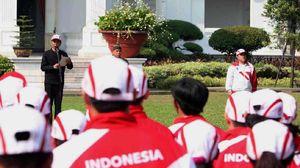 Jokowi Lepas Kontingen SEA Games 2017