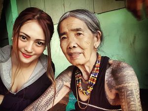 Pelukis Tubuh dari Filipina Berumur Seabad yang Legendaris