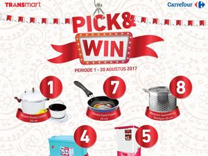 Menangkan Hadiah di Hari Kemerdekaan RI di Transmart Carrefour