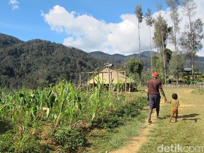 Foto: Kehidupan di Pedalaman Papua