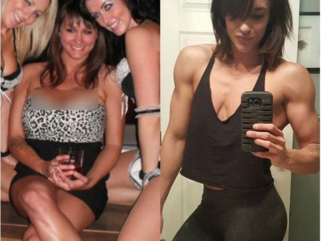 Foto Transformasi Mengecilkan Payudara Hanya dengan Olahraga Foto Transformasi Mengecilkan Payudara Hanya dengan Olahraga