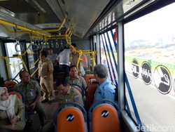 Sekda DKI Pastikan 5 Halte di Jalur Layang TransJ Siap Digunakan