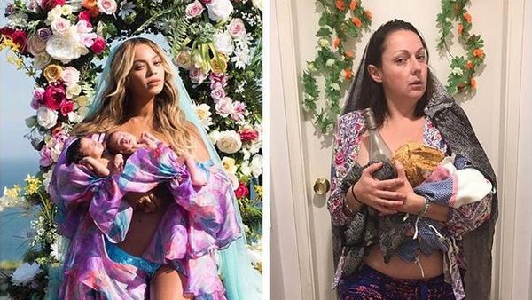 Ngakak! Parodi Pose-pose Lucu Celeste Barber