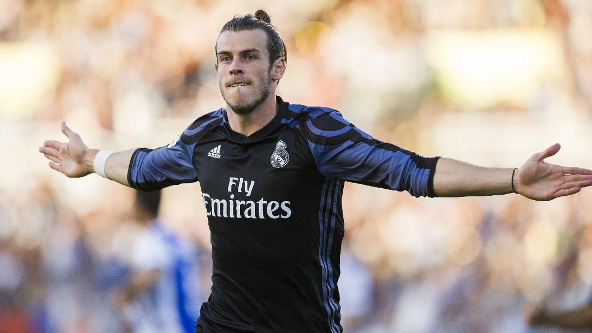 Gareth Bale jarang tampil di laga-laga penting Real Madrid musim lalu (Foto: Juan Manuel Serrano Arce/Getty Images)