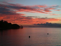 Matahari Terbenam di Raja Ampat, Terbaik!