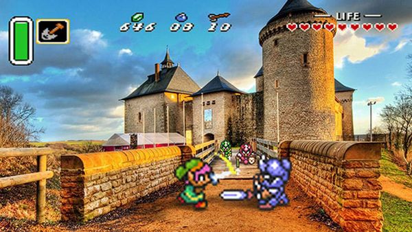 Ketika Karakter Game 16 Bit Beraksi di Dunia Nyata