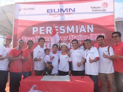 Menteri BUMN Resmikan BTS di Pulau Terpencil