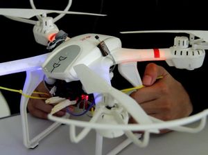 Mahasiswa di Aceh ini Sulap Drone Jadi Robot Pemantau Kebakaran