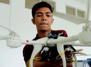 Foto: Di Tangan Mahasiswa Aceh, Drone Disulap Jadi Pemantau Kebakaran Foto: Di Tangan Mahasiswa Aceh, Drone Disulap Jadi Pemantau Kebakaran