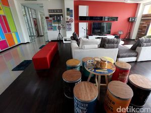 Foto: Kantor Anak Usaha Pelindo II Terinspirasi Google