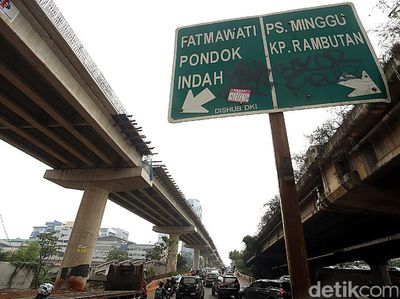 Jembatan Layang Tol Desari Segera Membentang