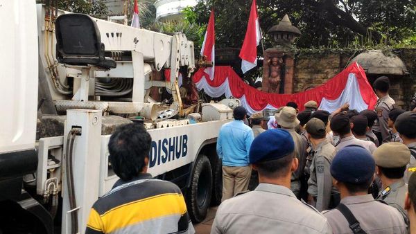 Begini Suasana Eksekusi Lahan Agunan