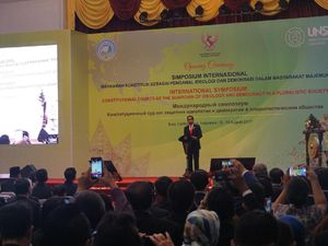Di Depan Ketua MK Se-Asia, Jokowi Cerita Merawat Keberagaman di Solo