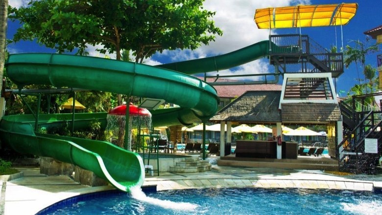 Water slide di Bali Dynasty Resort (Foto: Bali Dynasty Resort)
