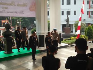 Kapolri hingga Wakapolri Hadiri Wisuda 44 Pati Polri