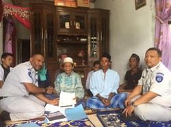 Jasa Raharja Bayar Santunan Korban Tertabrak Kereta di Jember