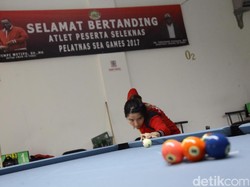 Biliar Siap Tempur ke SEA Games 2017, Bidik Minimal Satu Emas