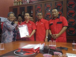 Ganjar-Heru Daftar Pilgub Jateng, PDIP Masih Tunggu Survei