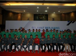 Ketum PSSI Resmi Lepas Timnas Sepakbola dan Futsal ke SEA Games 2017