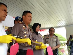 Komplotan Perampok Bergolok dan Pistol Palsu Ditangkap di Tangerang