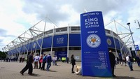 12. Leicester City bermarkas di King Power Stadium, yang berkapasitas 32.312. Stadion ini sudah dilengkapi dengan pemanas anti salju. (Foto: Tony Marshall/Getty Images)