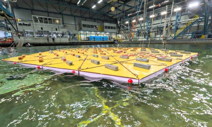 Insinyur Belanda Ciptakan Pulau Terapung Buat Lawan Banjir Insinyur Belanda Ciptakan Pulau Terapung Buat Lawan Banjir
