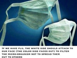 Dua Sisi Masker Disebut Punya Fungsi Berbeda, Hoax or Not?