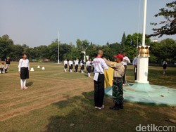 Menengok Latihan Paskibraka HUT RI Ke-72 di Cibubur
