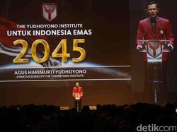 AHY Desain Sendiri Jas Merah The Yudhoyono Institute