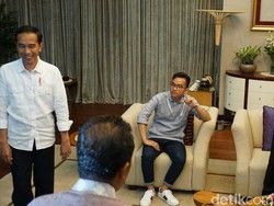 Dapat Salam dari SBY Lewat AHY, Jokowi: Waalaikumsalam