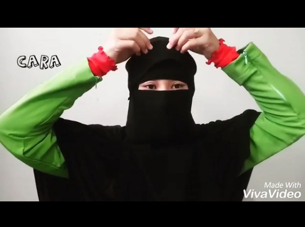 4 Kreasi Tutorial Hijab Pakai Niqab