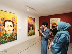 Melukis dengan Teknik Gutha Tamarin Ada Tantangannya, Seperti Apa?