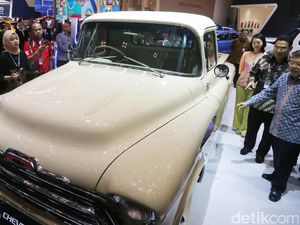 Pikap Klasik di Booth Chevrolet Pikap Klasik di Booth Chevrolet