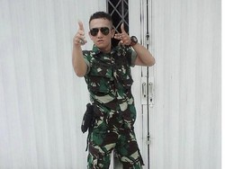 Foto-foto Narsis dan Eksis Oknum TNI yang Ngamuk dan Pukul Polantas