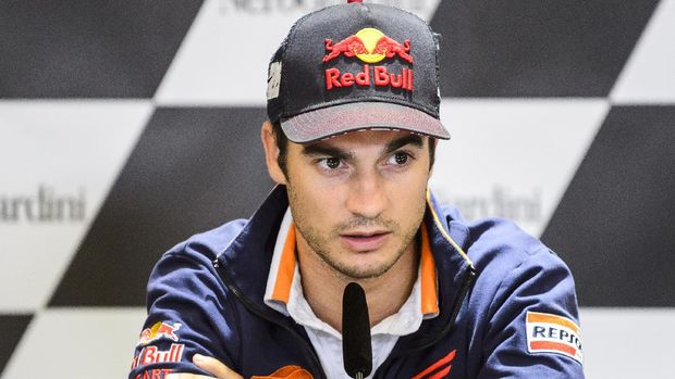 Dani Pedrosa mengalami kecelakaan parah pada MotoGP Jepang 2016. (