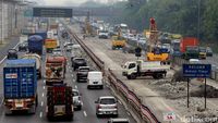 Foto: Tol Jakarta-Cikampek Layang Mulai Dibangun