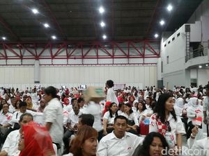 Pendukung Jokowi di Silatnas II: Dua Periode! Pendukung Jokowi di Silatnas II: Dua Periode!