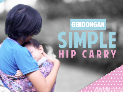 Video: Tutorial Gendongan Jarit Model Simple Hip Carry