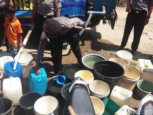 Warga Bulukuning, Banjarnegara Antre Air Bersih