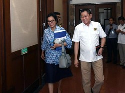 Jonan, Sri Mulyani dan Rini Lapor Soal Freeport ke Jokowi