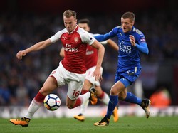 Babak Pertama Ketat, Arsenal vs Leicester Sementara 2-2