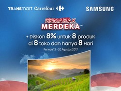 Promo Akhir Pekan Transmart dan Carrefour Tawarkan Elektronik