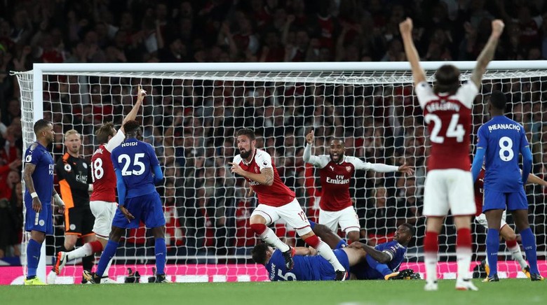 Seru! Arsenal Kalahkan Leicester 4-3 Seru! Arsenal Kalahkan Leicester 4-3