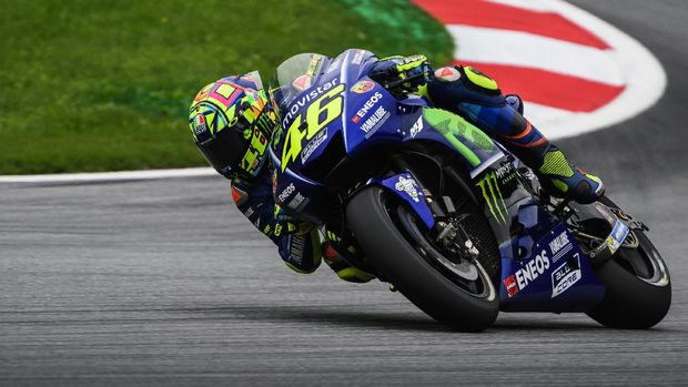 Valentino Rossi menyatakan siap kembali mengaspal di Aragon. (