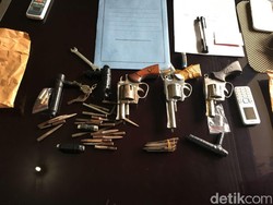 Pencuri Motor Ditangkap di Ragunan, 3 Senpi Rakitan Disita