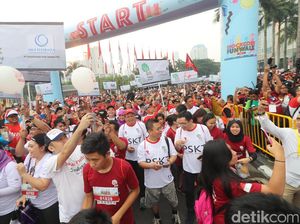 Intip Ramainya Kebayoran Lama Fun Walk 2017