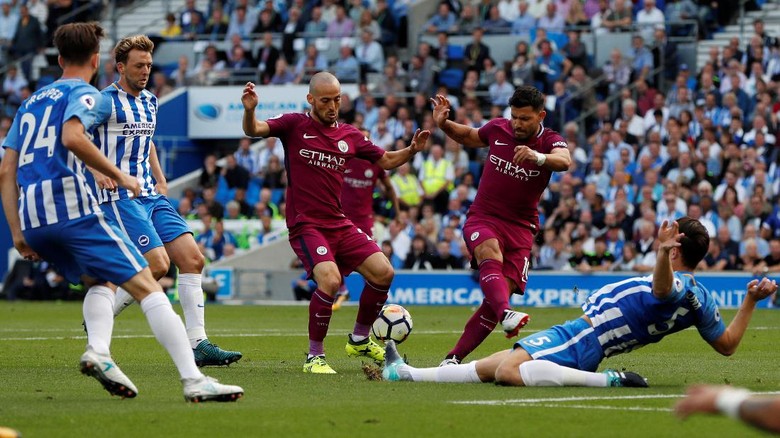 Dominan, City Belum Bisa Bikin Gol ke Gawang Brighton Dominan, City Belum Bisa Bikin Gol ke Gawang Brighton