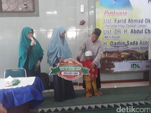 Infaq Dakwah Center Beri Bantuan ke Keluarga Tertuduh Pencuri Ampli Infaq Dakwah Center Beri Bantuan ke Keluarga Tertuduh Pencuri Ampli