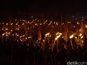 Awas Macet! Ada 16 Titik Pawai Obor di Jaksel Malam Ini