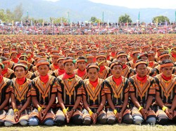 Promosi Wisata, 12.262 Peserta Menari Saman Kolosal di Gayo Lues